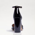 נשים הַנעָלָה Sam Edelman סנדל רצועת קרסול ינסי שָׁחוֹר 4XL22X772 - Image 5