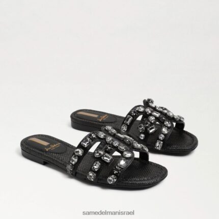נשים הַנעָלָה Sam Edelman סנדל שקופיות bay 16 עור שחור 4XL22X534