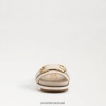 נשים הַנעָלָה Sam Edelman סנדל שקופיות אמיליה שנהב מודרני 4XL22X509 - Image 3