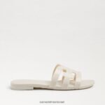 נשים הַנעָלָה Sam Edelman סנדל שקופיות ג'לי מפרץ שנהב מודרני 4XL22X224 - Image 2