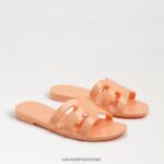 נשים הַנעָלָה Sam Edelman סנדל שקופיות ג'לי מפרץ פנינת אפרסק 4XL22X223
