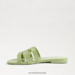 נשים הַנעָלָה Sam Edelman סנדל שקופיות ג'לי מפרץ אגס קיץ 4XL22X217 - Image 4