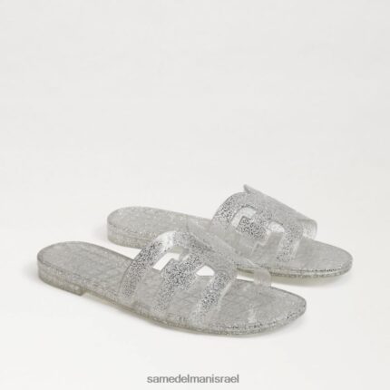 נשים הַנעָלָה Sam Edelman סנדל שקופיות ג'לי מפרץ כסף 4XL22X218