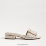 נשים הַנעָלָה Sam Edelman סנדל שקופיות דיאקון שנהב מודרני 4XL22X417 - Image 2