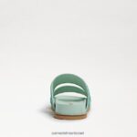 נשים הַנעָלָה Sam Edelman סנדל שקופיות מעוטר אוטו מנטה 4XL22X834 - Image 5