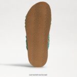 נשים הַנעָלָה Sam Edelman סנדל שקופיות מעוטר אוטו מנטה 4XL22X834 - Image 6