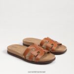 נשים הַנעָלָה Sam Edelman סנדל שקופיות נטו אוּכָּף 4XL22X273