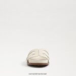 נשים הַנעָלָה Sam Edelman סנדל שקופיות נטו שנהב מודרני 4XL22X275 - Image 3
