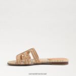 נשים הַנעָלָה Sam Edelman סנדל שקופיות צבעוני של מפרץ מולטי רפיה טבעית 4XL22X591 - Image 4
