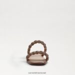 נשים הַנעָלָה Sam Edelman סנדל שקופיות inette ורוד זהב 4XL22X694 - Image 3