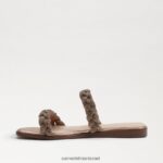 נשים הַנעָלָה Sam Edelman סנדל שקופיות inette ורוד זהב 4XL22X694 - Image 4