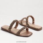 נשים הַנעָלָה Sam Edelman סנדל שקופיות inette ורוד זהב 4XL22X694 - Image 7