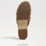 נשים הַנעָלָה Sam Edelman סתימת קיי cuoio חום 4XL22X443 - Image 6