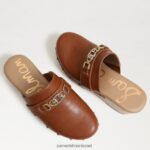 נשים הַנעָלָה Sam Edelman סתימת קיי cuoio חום 4XL22X443 - Image 7
