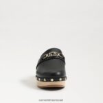 נשים הַנעָלָה Sam Edelman סתימת קיי עור שחור 4XL22X442 - Image 3