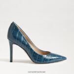 נשים הַנעָלָה Sam Edelman עקב אצבע מחודד לוז אינדיגו פראי 4XL22X149 - Image 2