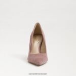 נשים הַנעָלָה Sam Edelman עקב אצבע מחודד לוז ורד טרקוטה 4XL22X145 - Image 3