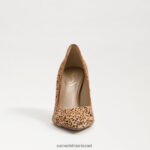 נשים הַנעָלָה Sam Edelman עקב אצבע מחודד לוז tan multi 4XL22X157 - Image 3