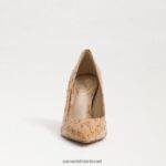 נשים הַנעָלָה Sam Edelman עקב אצבע מחודד לוז שעם טבעי 4XL22X158 - Image 3