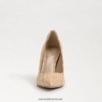 נשים הַנעָלָה Sam Edelman עקב אצבע מחודד לוז מולטי רפיה טבעית 4XL22X142 - Image 3