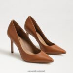 נשים הַנעָלָה Sam Edelman עקב אצבע מחודד לוז אוּכָּף 4XL22X153