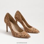 נשים הַנעָלָה Sam Edelman עקב אצבע מחודד לוז tan multi 4XL22X157