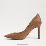 נשים הַנעָלָה Sam Edelman עקב אצבע מחודד לוז cuoio 4XL22X144 - Image 4