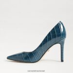 נשים הַנעָלָה Sam Edelman עקב אצבע מחודד לוז אינדיגו פראי 4XL22X149 - Image 4