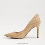 נשים הַנעָלָה Sam Edelman עקב אצבע מחודד לוז מולטי רפיה טבעית 4XL22X142 - Image 4
