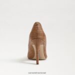נשים הַנעָלָה Sam Edelman עקב אצבע מחודד לוז cuoio 4XL22X144 - Image 5