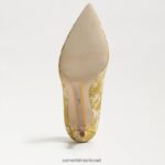 נשים הַנעָלָה Sam Edelman עקב אצבע מחודד לוז כּוּרכּוּם 4XL22X134 - Image 6