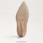 נשים הַנעָלָה Sam Edelman עקב אצבע מחודד לוז שיזוף חם 4XL22X140 - Image 6