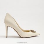 נשים הַנעָלָה Sam Edelman עקב בוהן מחודד לוז קורן חַרְסִינָה 4XL22X657 - Image 2