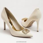 נשים הַנעָלָה Sam Edelman עקב בוהן מחודד לוז קורן חַרְסִינָה 4XL22X657 - Image 7