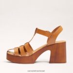 נשים הַנעָלָה Sam Edelman עקב בלוק בלוק מרגריט אוּכָּף 4XL22X659 - Image 4