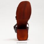 נשים הַנעָלָה Sam Edelman עקב בלוק בלוק מרגריט פטנט שחור 4XL22X660 - Image 6