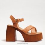 נשים הַנעָלָה Sam Edelman עקב בלוק פלטפורמת סוזנה אוּכָּף 4XL22X569 - Image 2