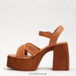 נשים הַנעָלָה Sam Edelman עקב בלוק פלטפורמת סוזנה אוּכָּף 4XL22X569 - Image 4
