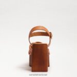 נשים הַנעָלָה Sam Edelman עקב בלוק פלטפורמת סוזנה אוּכָּף 4XL22X569 - Image 5