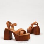 נשים הַנעָלָה Sam Edelman עקב בלוק פלטפורמת סוזנה אוּכָּף 4XL22X569 - Image 7
