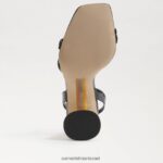 נשים הַנעָלָה Sam Edelman עקב בלוק קיידן שָׁחוֹר 4XL22X713 - Image 6