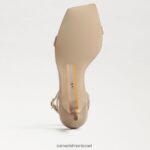 נשים הַנעָלָה Sam Edelman עקב החתלתול של רייל בז' רך 4XL22X681 - Image 6