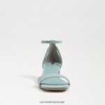 נשים הַנעָלָה Sam Edelman עקב חתלתול וילסון כחול גאות 4XL22X472 - Image 3