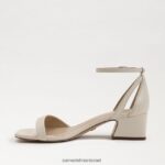 נשים הַנעָלָה Sam Edelman עקב חתלתול וילסון שנהב מודרני 4XL22X468 - Image 4