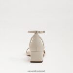 נשים הַנעָלָה Sam Edelman עקב חתלתול וילסון שנהב מודרני 4XL22X468 - Image 5