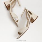 נשים הַנעָלָה Sam Edelman עקב חתלתול וילסון שנהב מודרני 4XL22X468 - Image 7