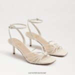 נשים הַנעָלָה Sam Edelman עקב חתלתול פיליפה שנהב מודרני 4XL22X177