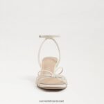 נשים הַנעָלָה Sam Edelman עקב חתלתול פיליפה שנהב מודרני 4XL22X177 - Image 3