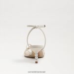 נשים הַנעָלָה Sam Edelman עקב חתלתול פיליפה שנהב מודרני 4XL22X177 - Image 5