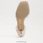 נשים הַנעָלָה Sam Edelman עקב חתלתול פיליפה שנהב מודרני 4XL22X177 - Image 6